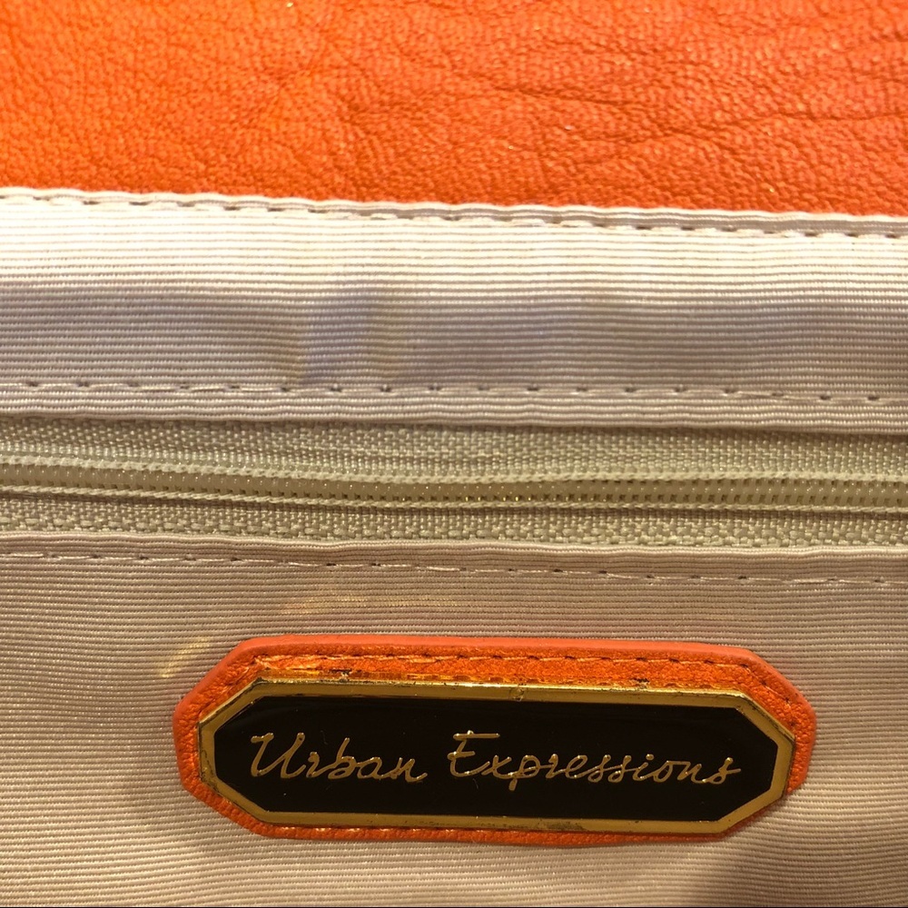 Urban Expression Vegan Leather Woven Clutch - Picture 3 of 8